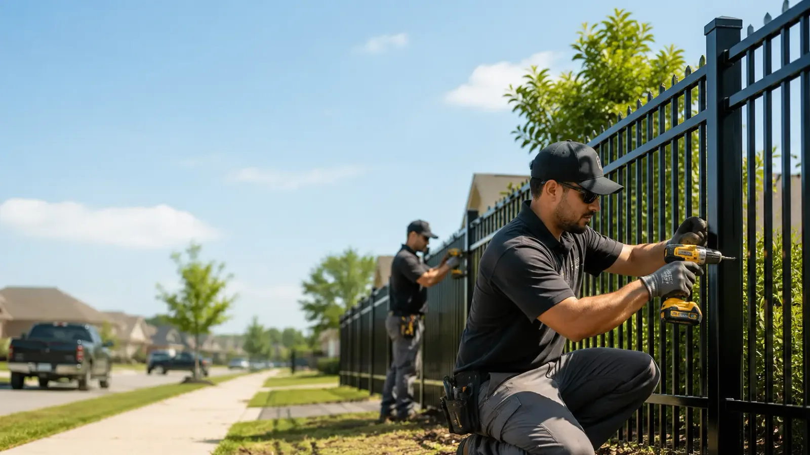 Metal Fence Installation in Azle, TX